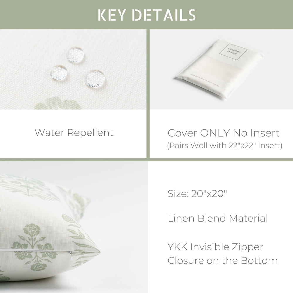 Crumbs Home pillows on patio styling showing outdoor-ready decor and cohesive seasonal charm