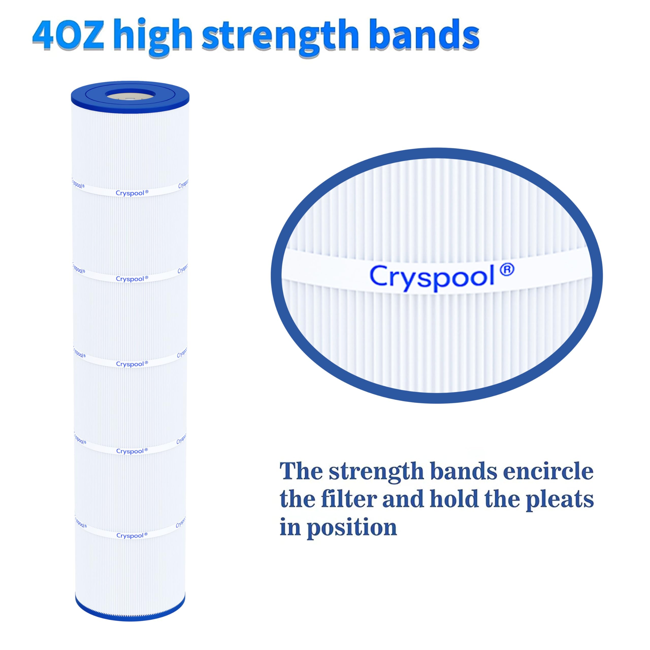 Cryspool 4-pack arranged on table demonstrating complete system replacement convenience benefit