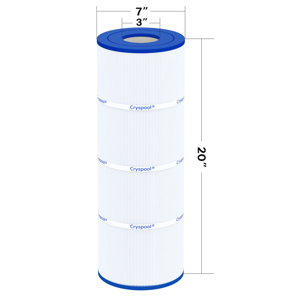 Cryspool bottom cap closeup showing reinforced end cap benefit