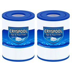 Cryspool front view showing cartridge fit and easy replacement benefit