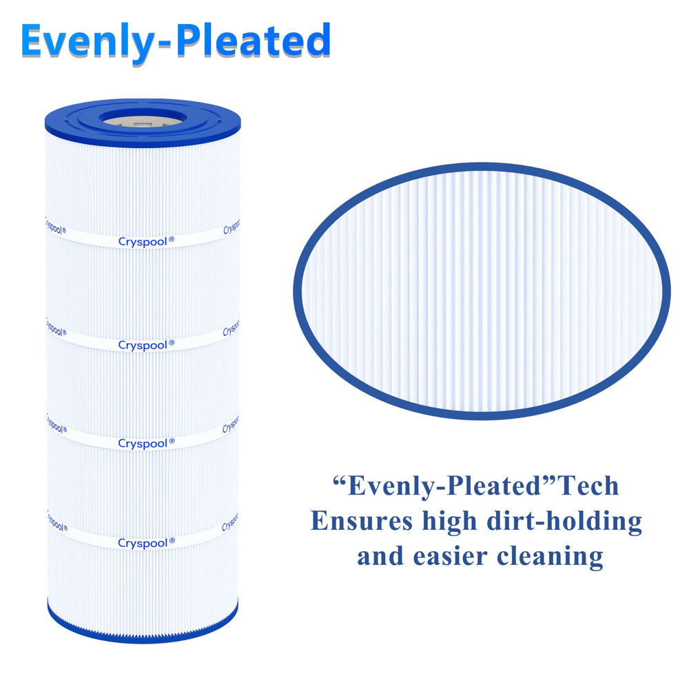 Cryspool cartridge installed in filter housing demonstrating correct fit and restored flow