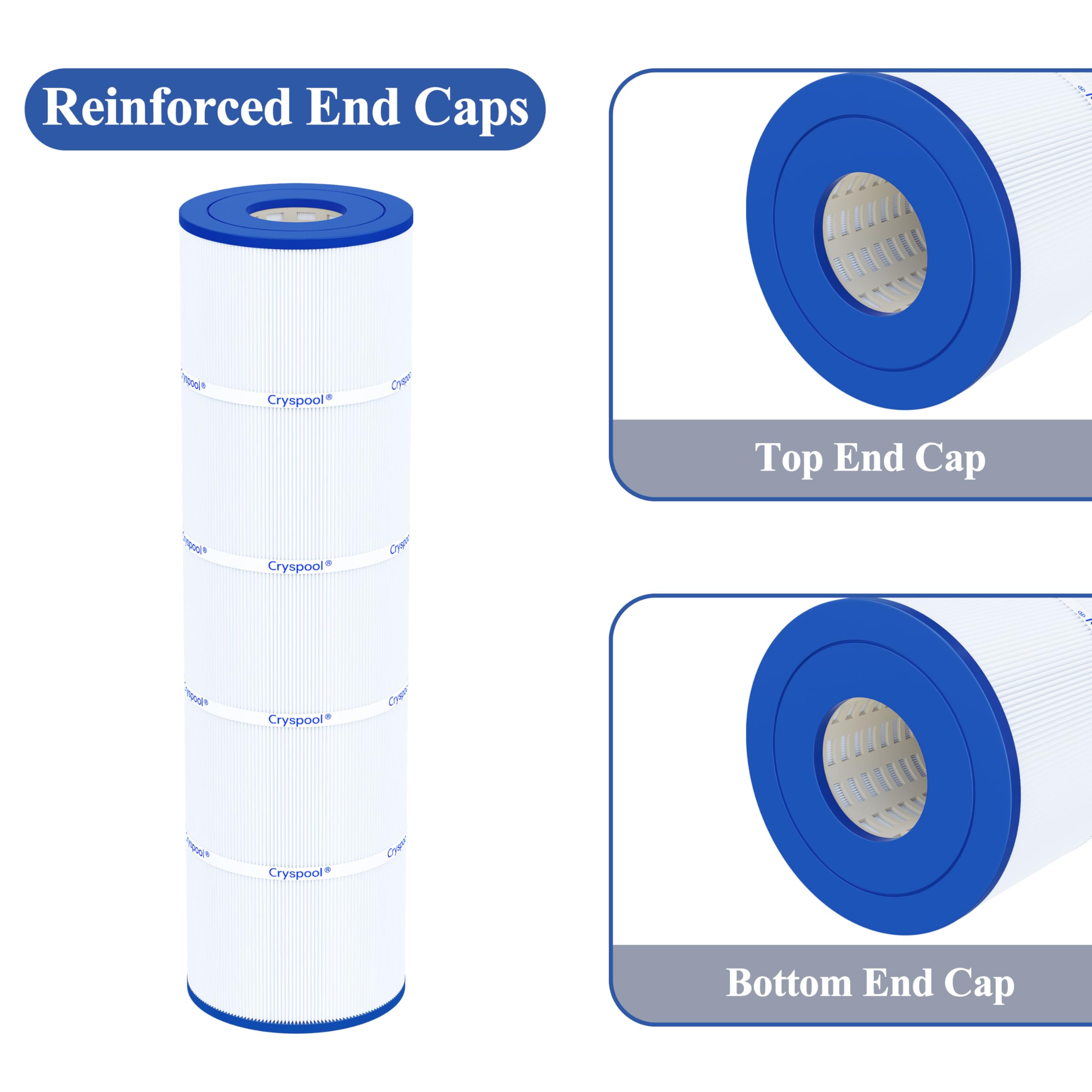 Cryspool installed in filter housing demonstrating correct fit and reliable filtration