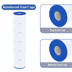 Cryspool installed in filter housing showing restored circulation benefit