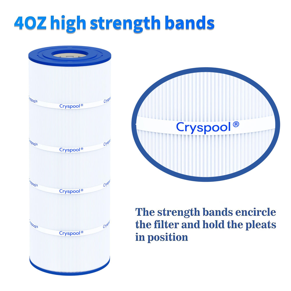 Cryspool installed in filter housing during maintenance, speeds pool system upkeep