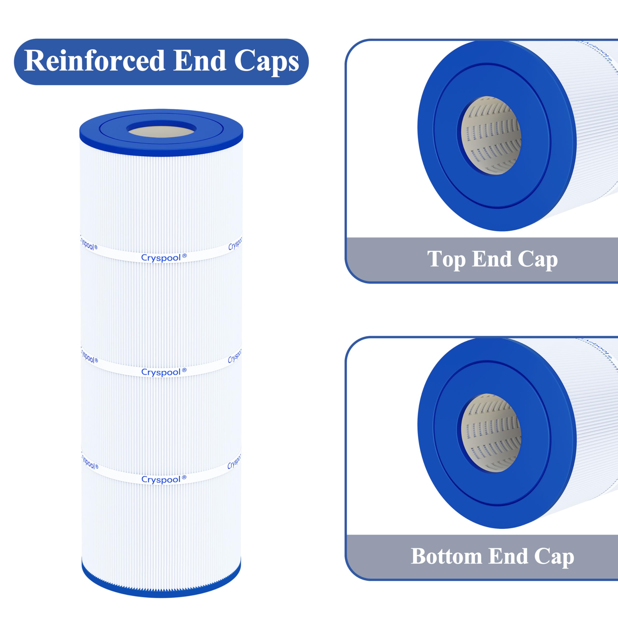 Cryspool installed in filter housing demonstrating correct placement