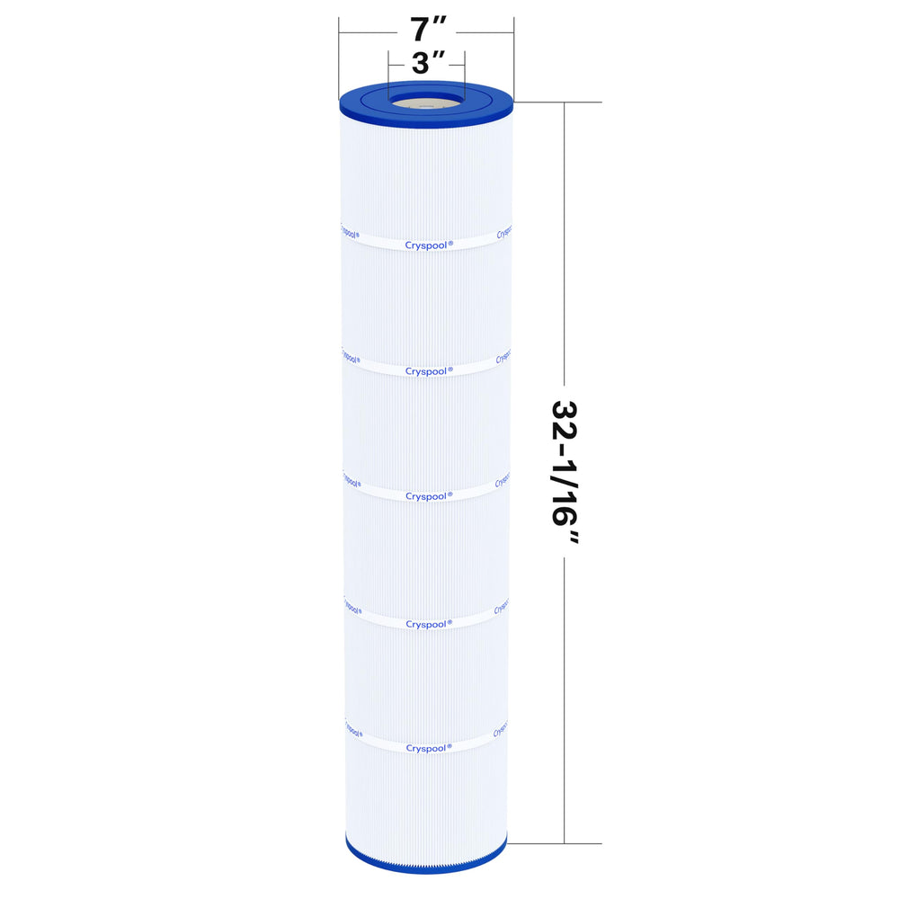 Cryspool installed in filter housing illustrating correct fit and restored water flow benefit