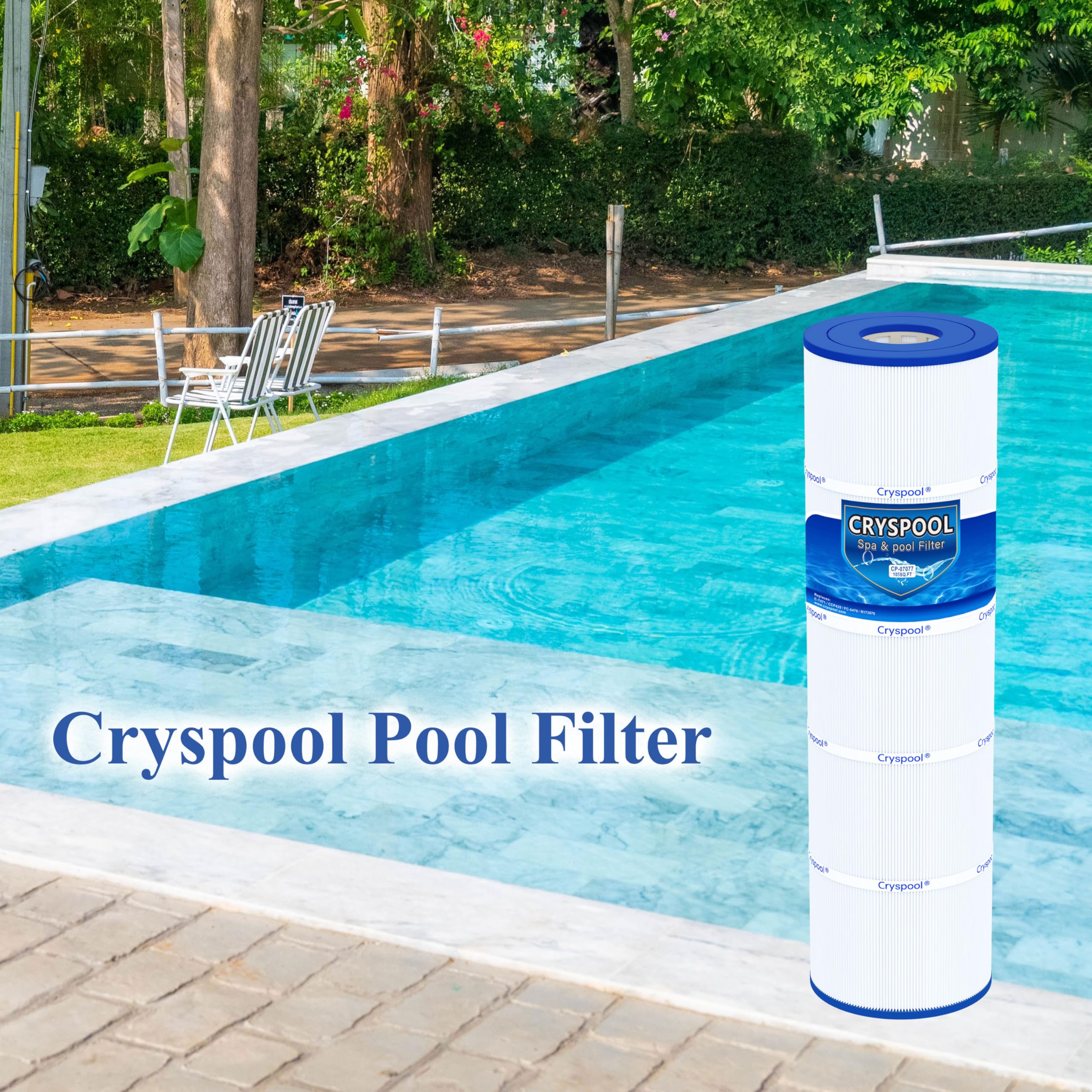 Cryspool four-pack laid out to show quantity and consistent build quality advantage