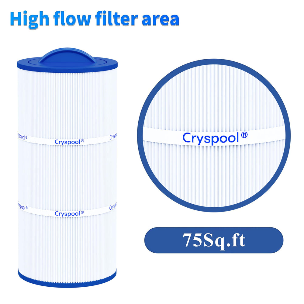 Cryspool next to ruler for scale, confirms correct replacement size