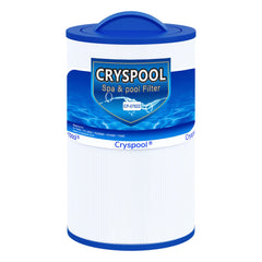 Cryspool front view of replacement filter showing correct dimensions and fit