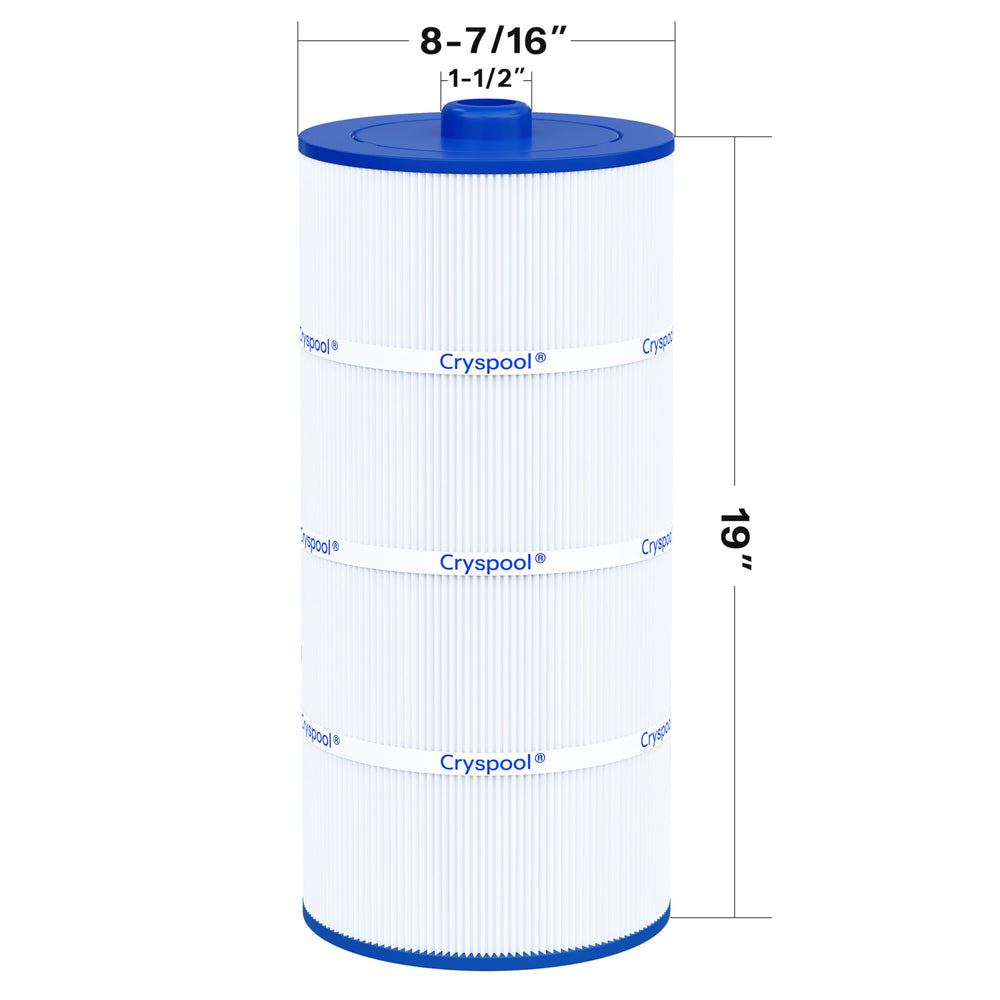 Cryspool detailed top 1-1/2 inch male slip fitting for secure seal