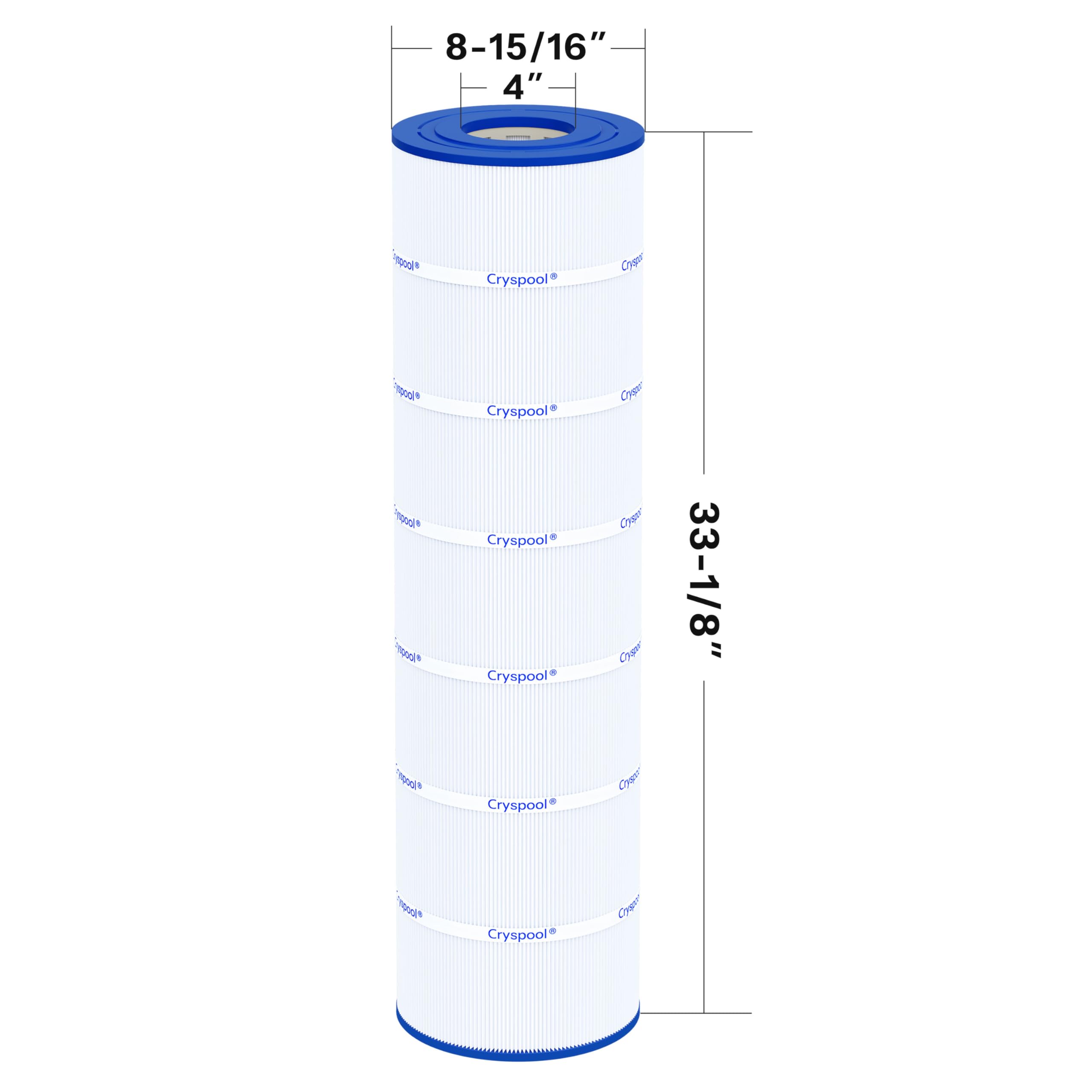 Cryspool top 4-inch open end detail showing precise fit for Jandy CS200 compatibility