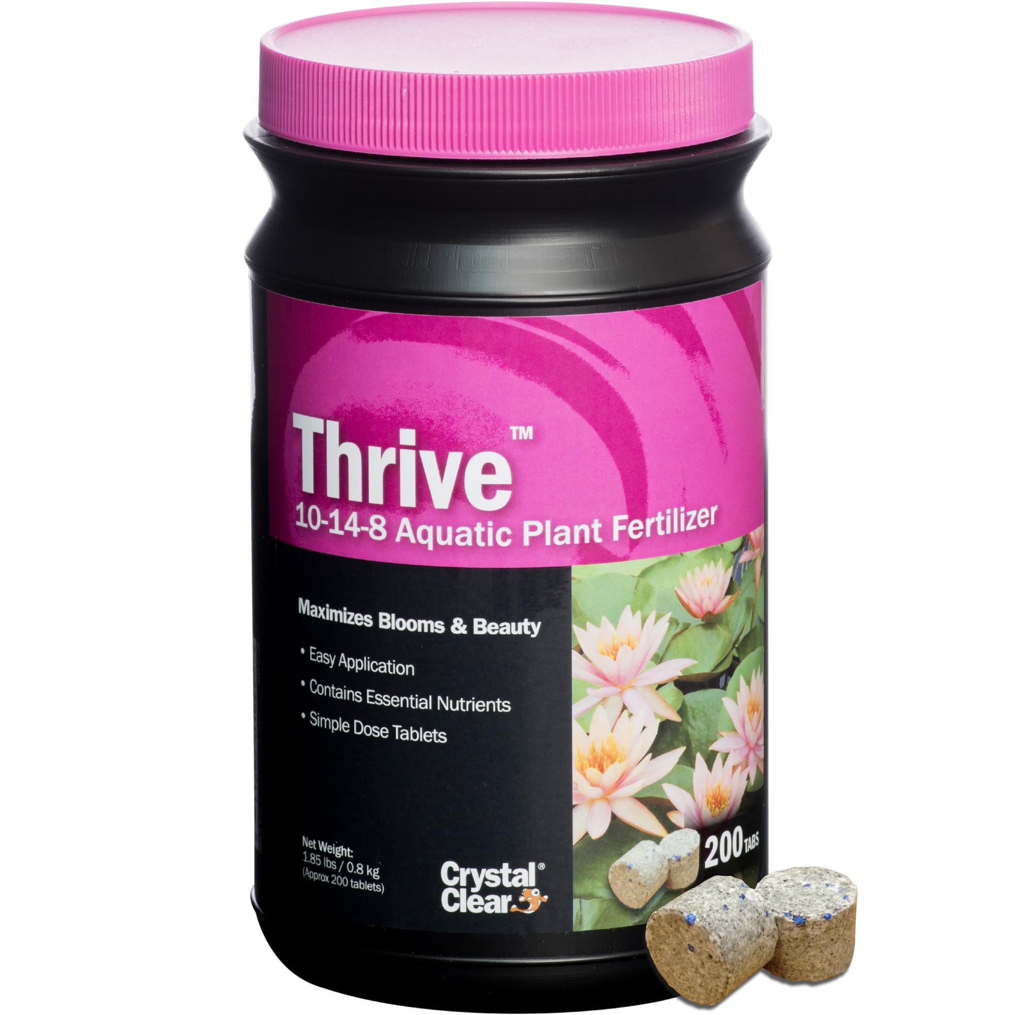CrystalClear Thrive front packaging showing product and benefits