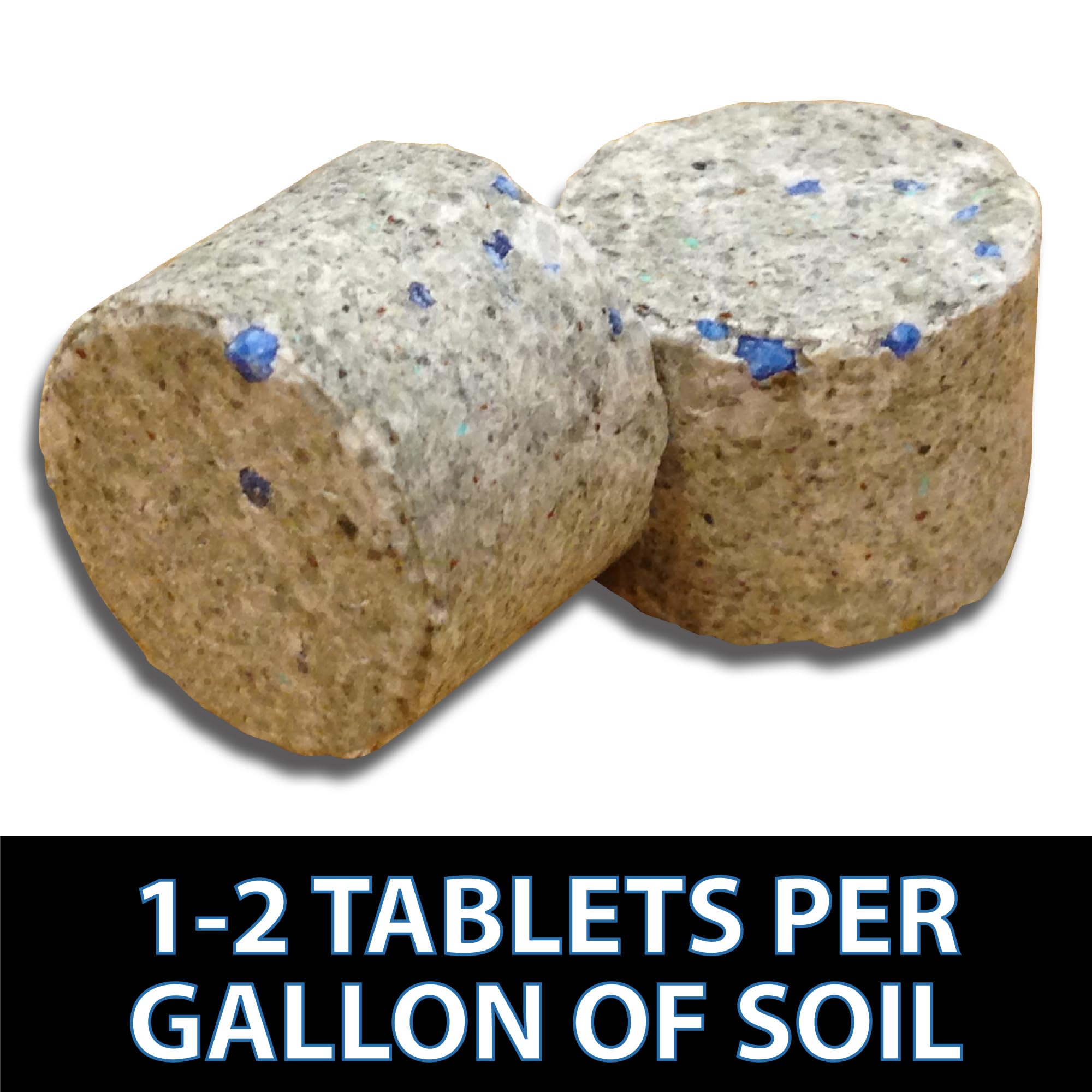 CrystalClear Thrive tablet pressed into aquatic soil targeting roots