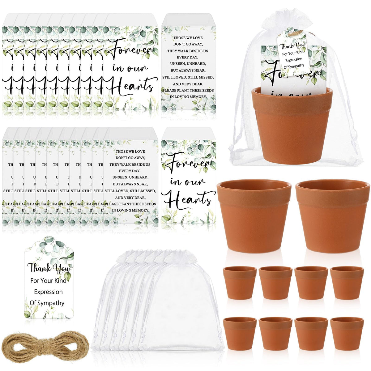 Ctosree front packaging showing full 50-set favor bundle and easy gifting