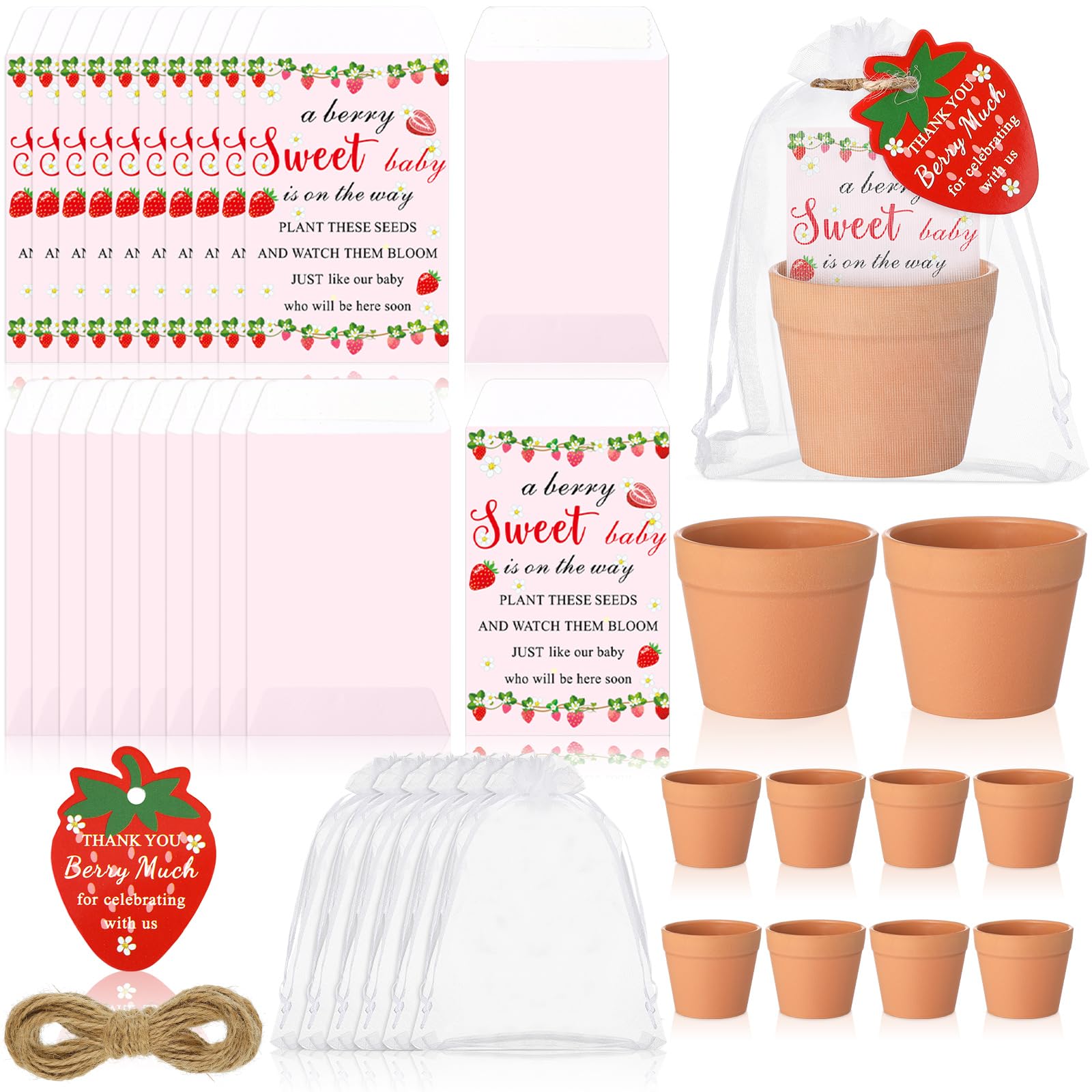 Ctosree front packaging showing full 50-set favor kit and neat presentation