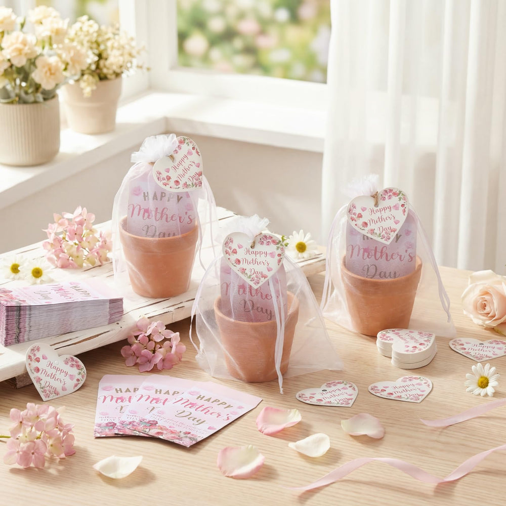Ctosree miniature plastic flowerpot detail, durable reusable keepsake