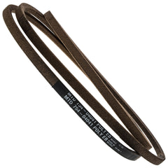 CUB CADET belt beside a ruler showing length for easy compatibility check