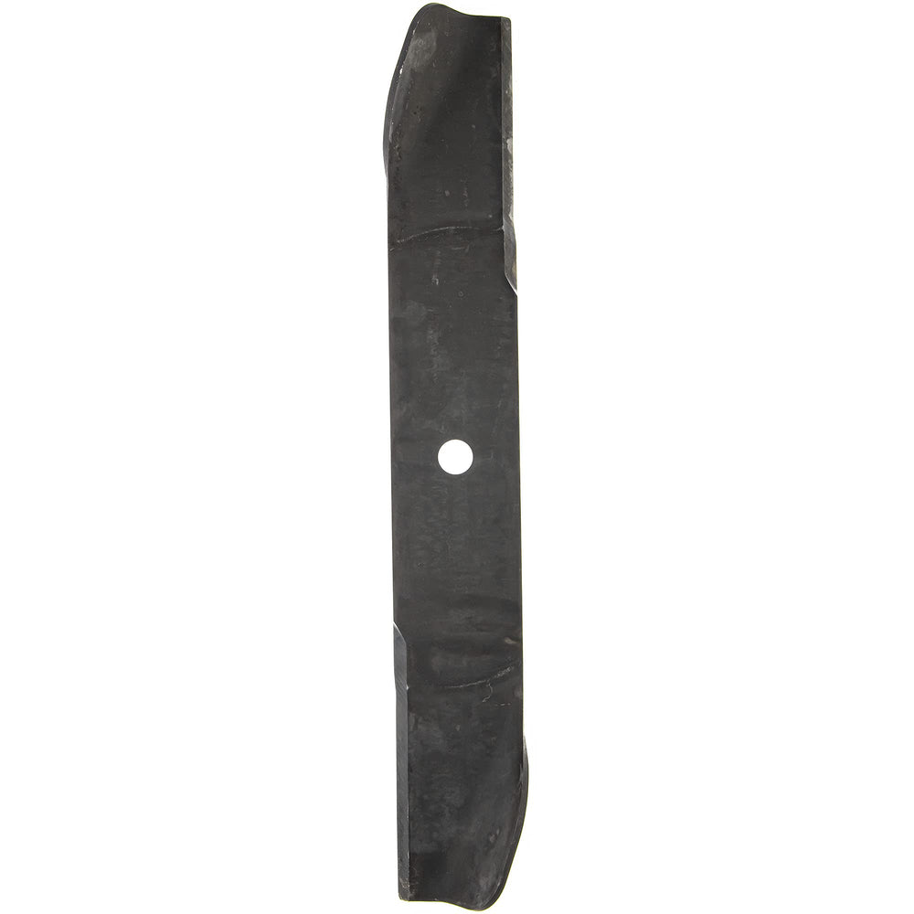 CUB CADET blade edge close-up revealing sharp factory grind for cleaner grass cuts