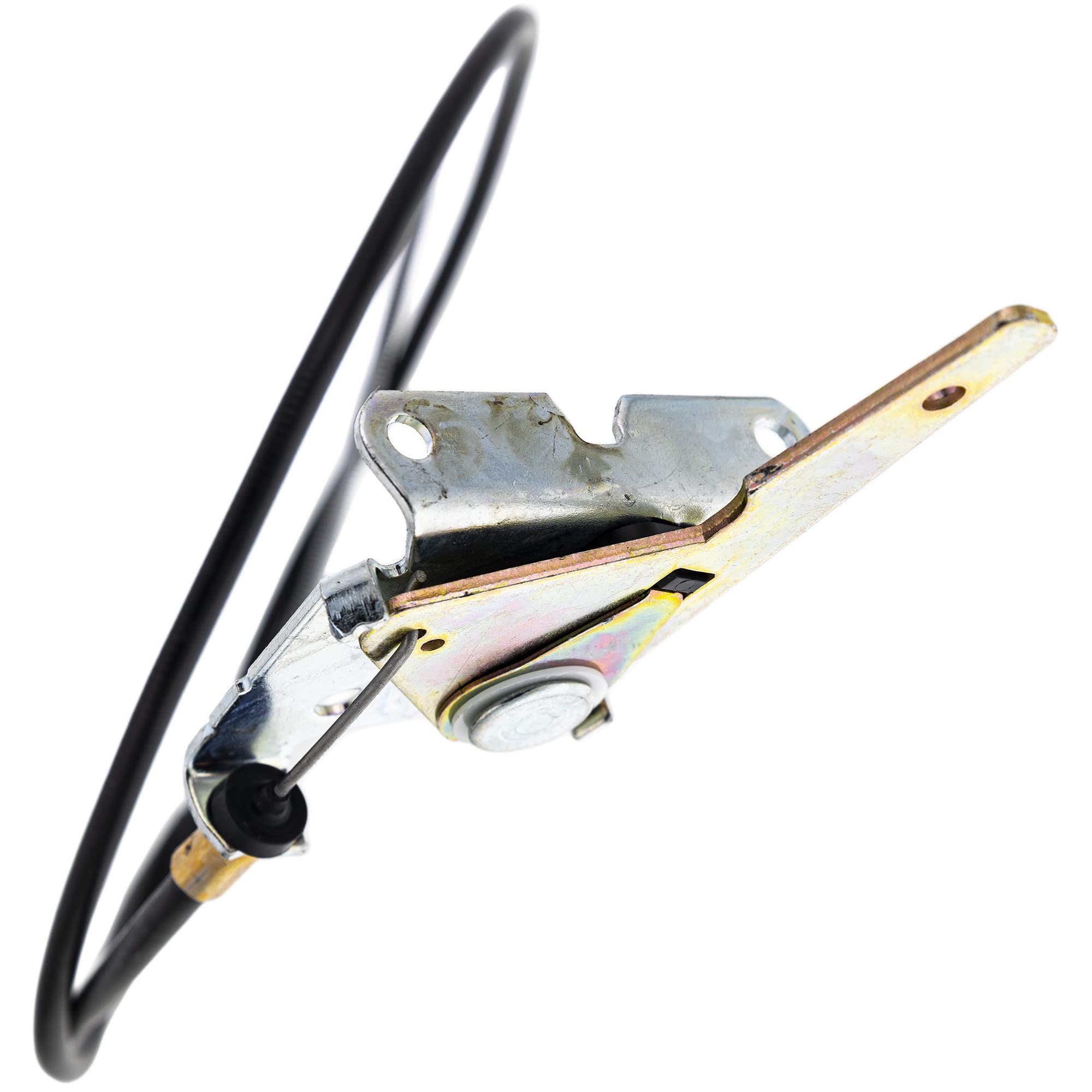 CUB CADET cable installed on RZT mower showing smooth throttle control