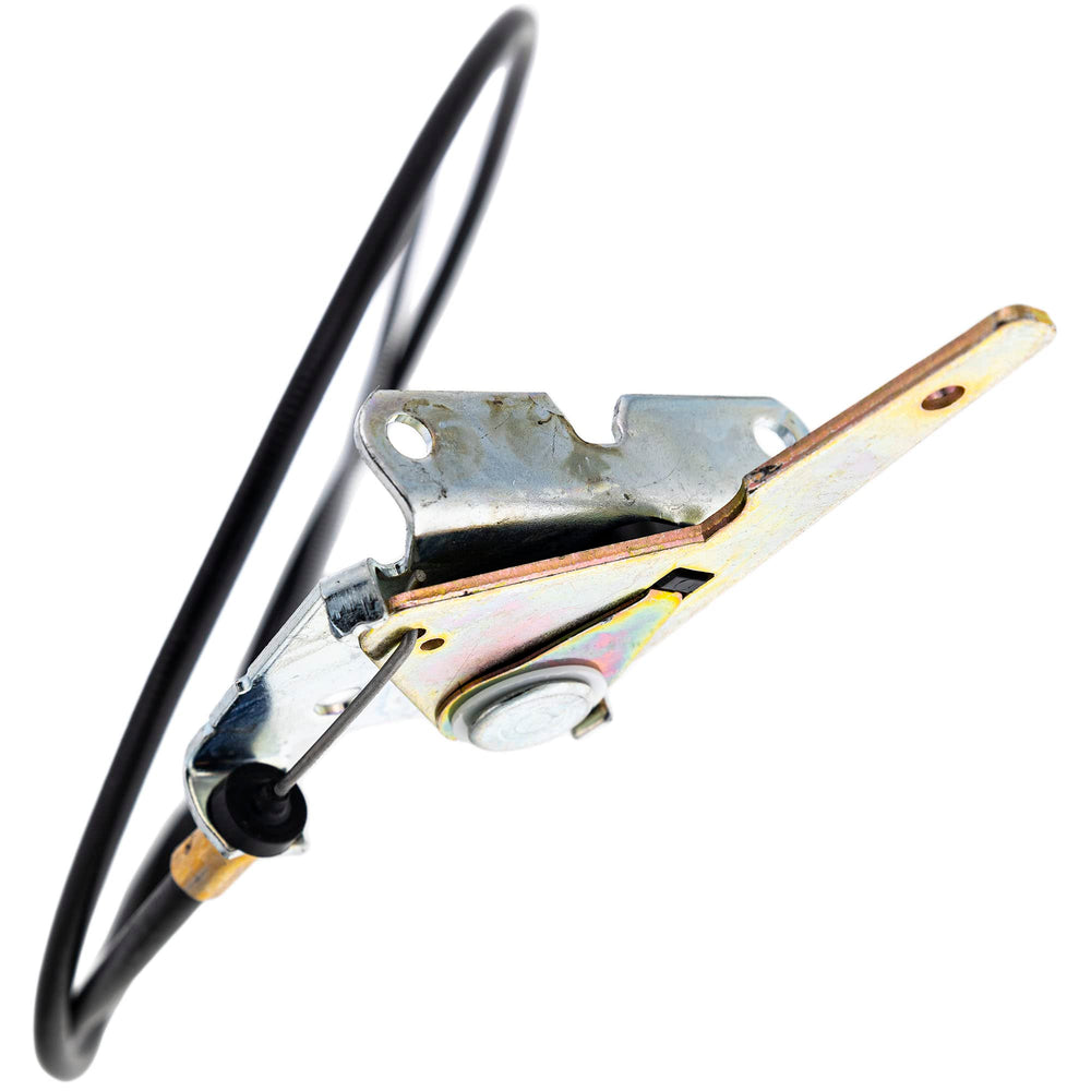 CUB CADET cable installed on RZT mower showing smooth throttle control