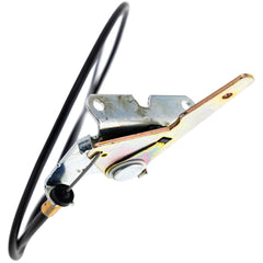 CUB CADET cable installed on RZT mower showing smooth throttle control