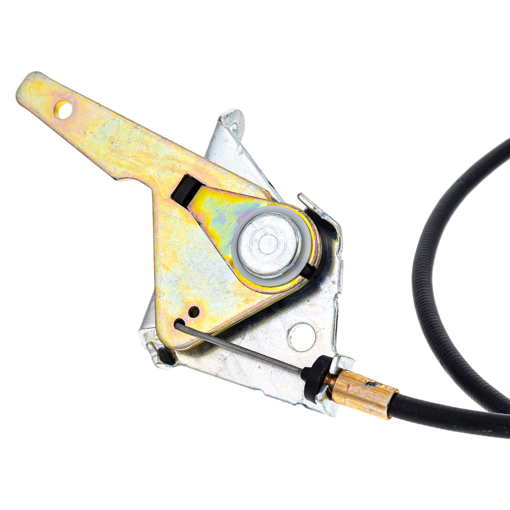 CUB CADET cable beside measuring tape illustrating correct replacement length