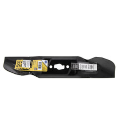 CUB CADET close-up of blade edge highlighting sharp cut and durability