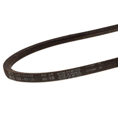 CUB CADET belt next to ruler and label confirming exact OEM length and fit