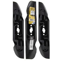 CUB CADET front view of blade set packaging showing OEM replacement quality