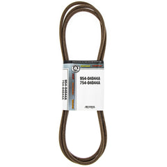 CUB CADET front packaging of deck drive belt showing OEM part number and clear fit info