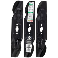 CUB CADET front view of 50 inch blade set showing OEM fit for clean cutting