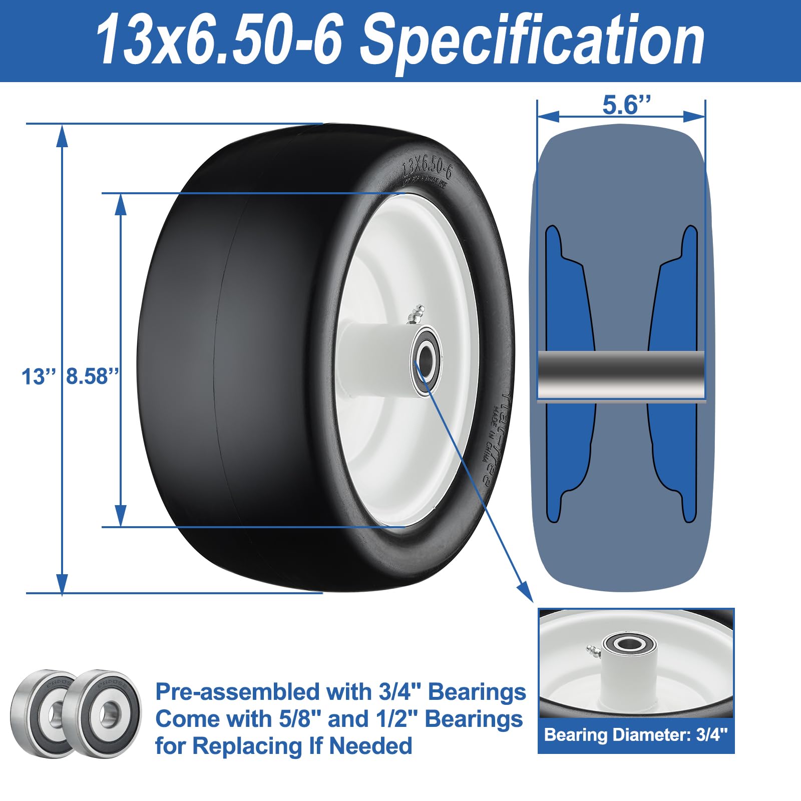 Cubesprings close-up of tread and sidewall, durable wear-resistant polyurethane benefit
