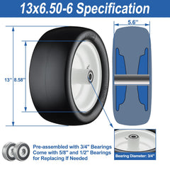 Cubesprings close-up of tread and sidewall, durable wear-resistant polyurethane benefit
