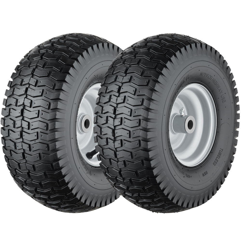 Cubesprings front view of mounted wheel showing ready-to-install replacement benefit