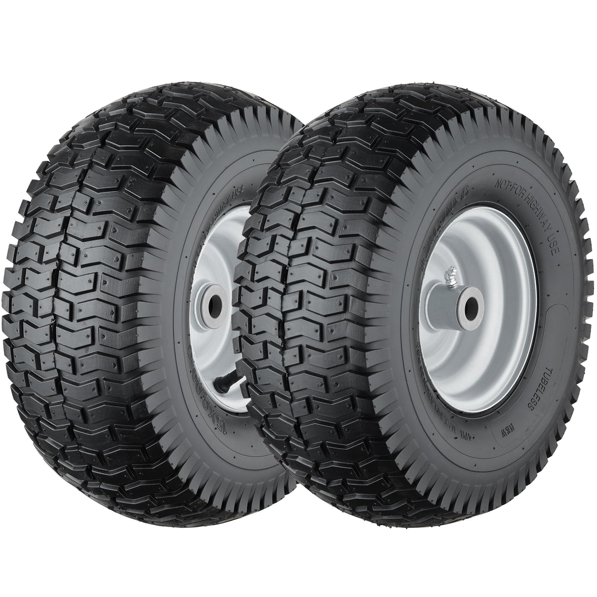Cubesprings front view of mounted wheel showing ready-to-install replacement benefit