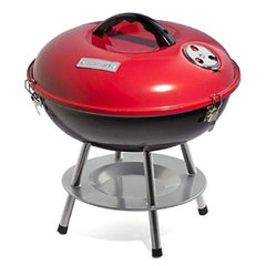 Cuisinart 14" grill front view showing compact portable design and benefit of easy placement
