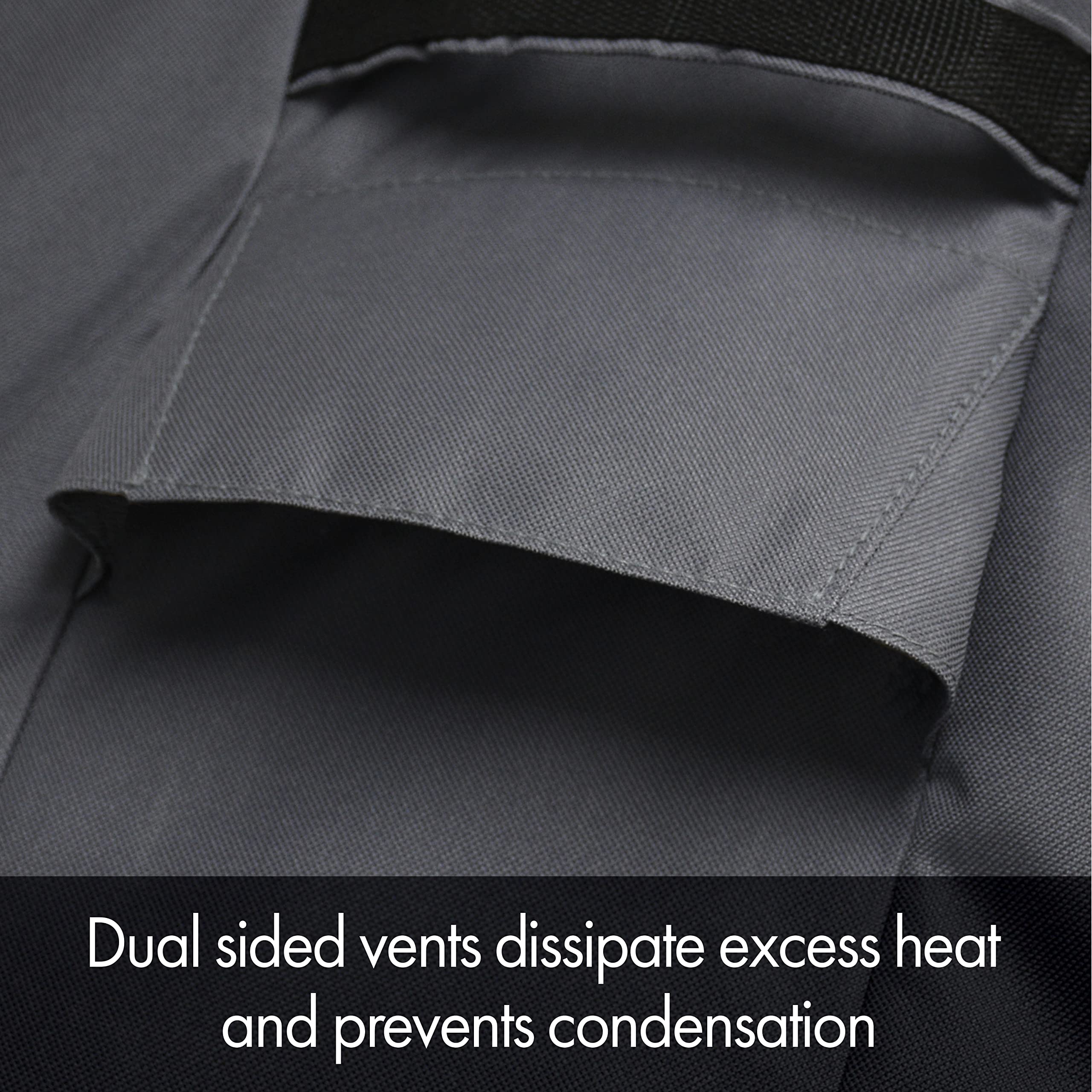 Cuisinart fabric texture close-up highlighting rip-resistant, water-repellent finish