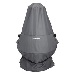 Cuisinart cover front view protecting heater, extends outdoor appliance life