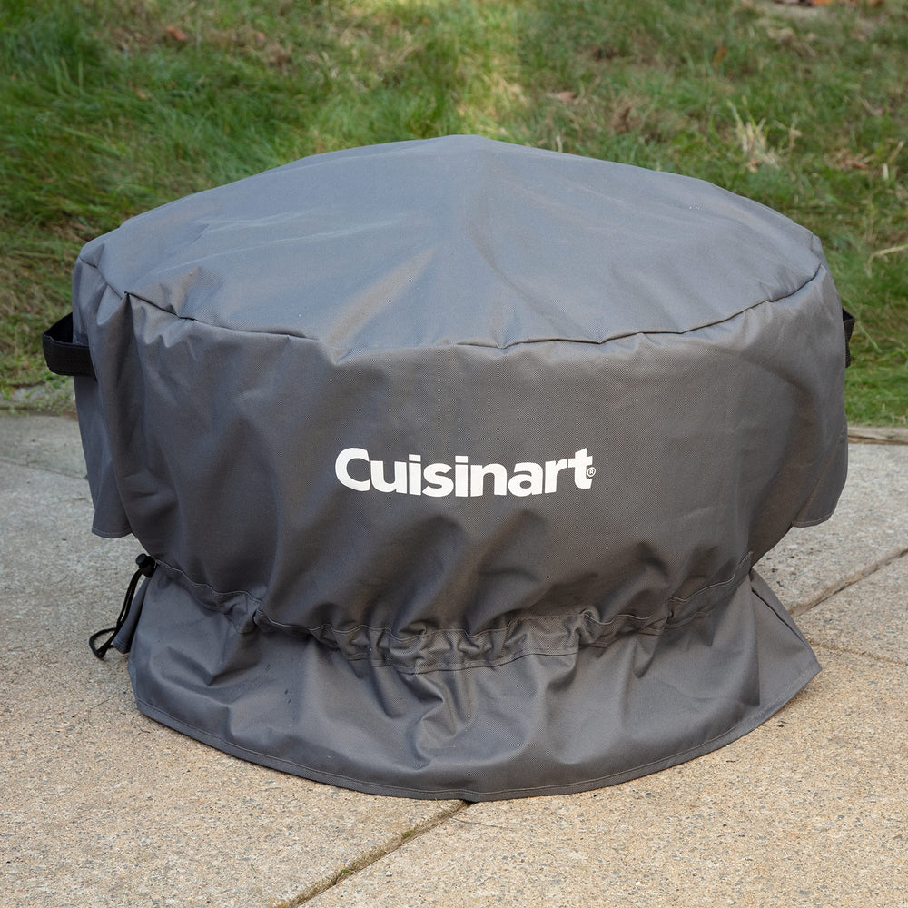 Cuisinart close-up of rip-resistant polyester fabric and texture benefit
