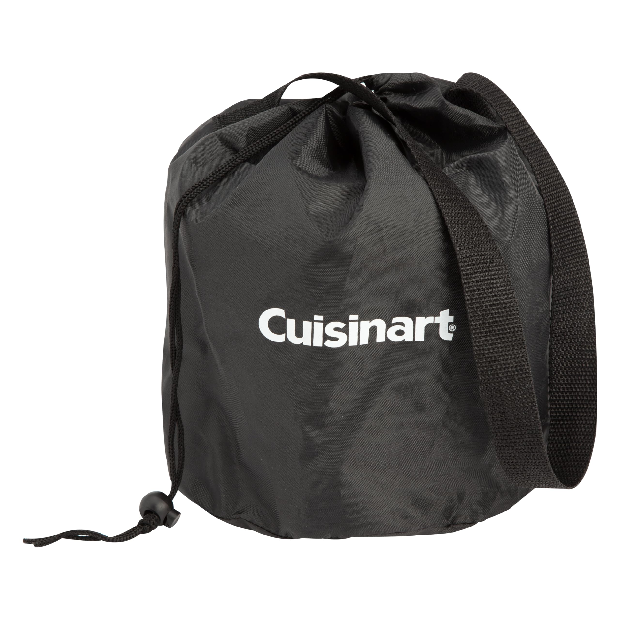 Cuisinart product label and stainless finish showing durable materials and easy maintenance benefit