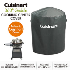 Cuisinart fabric close-up showing 500-denier texture and durability