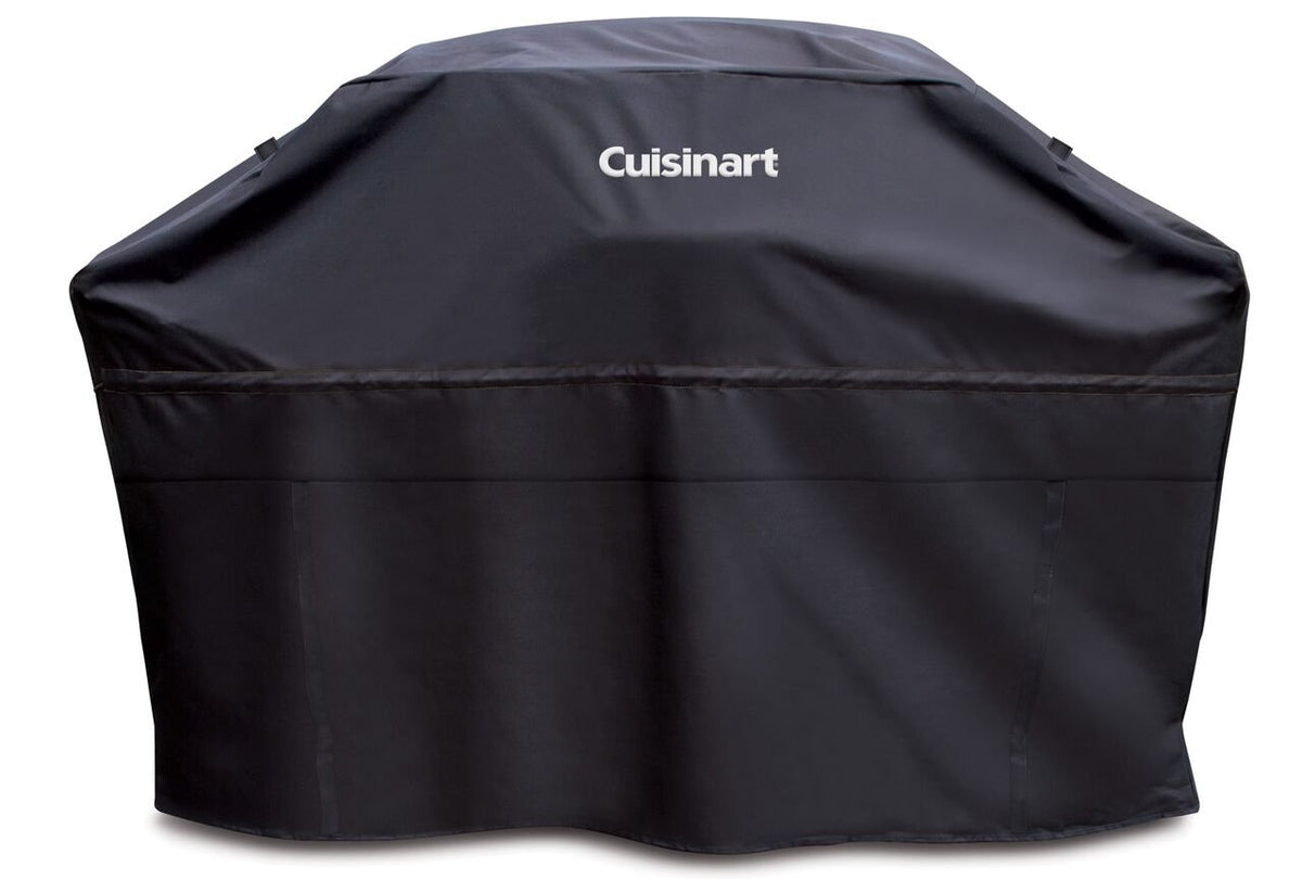 Cuisinart front view of 70-inch cover showing full protection and neat fit