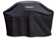 Cuisinart front view cover on grill protecting from elements