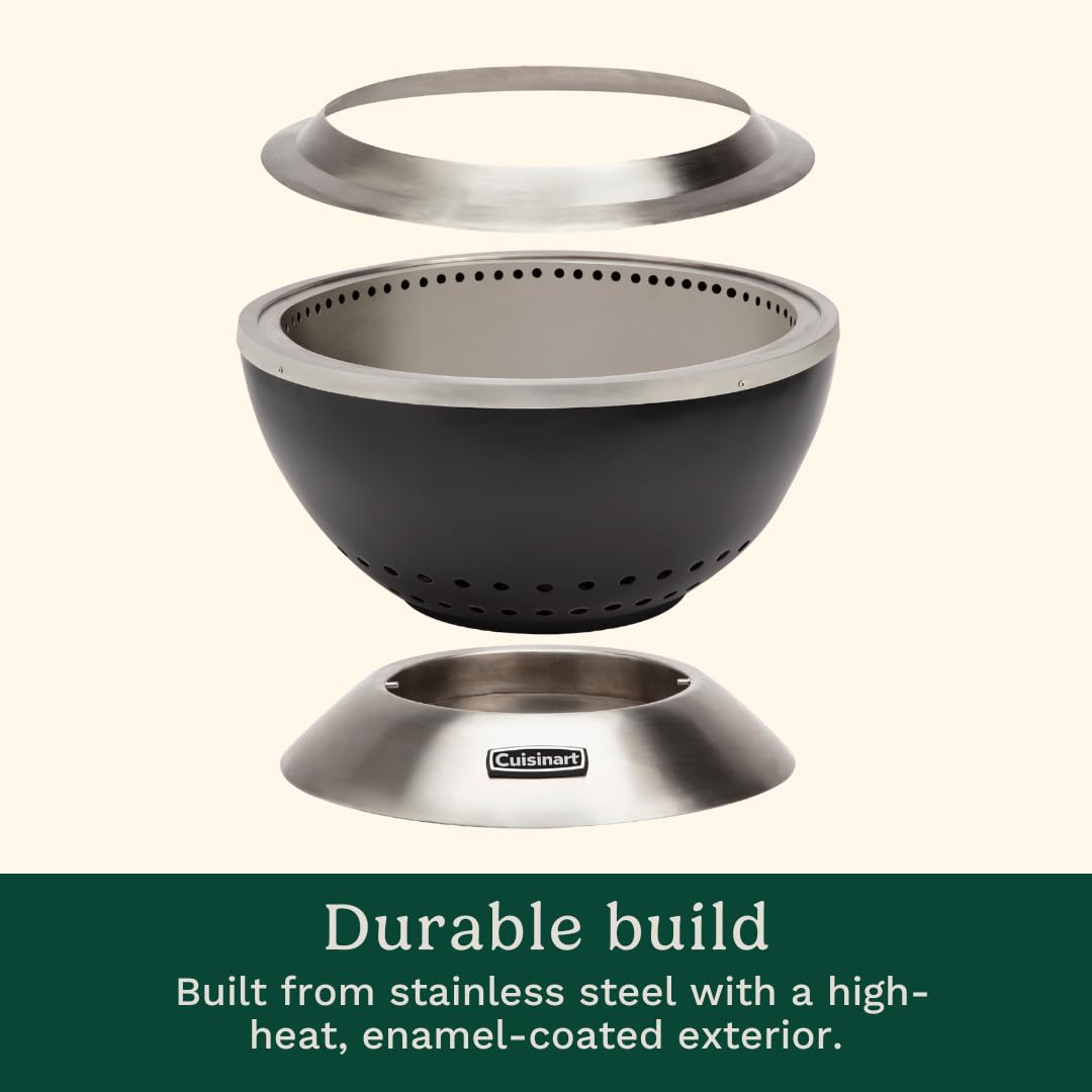 Cuisinart integrated handle demonstrating lightweight portability benefit