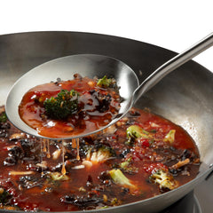 Cuisinart ladle bowl detail showing deep scoop for serving soups and sauces cleanly