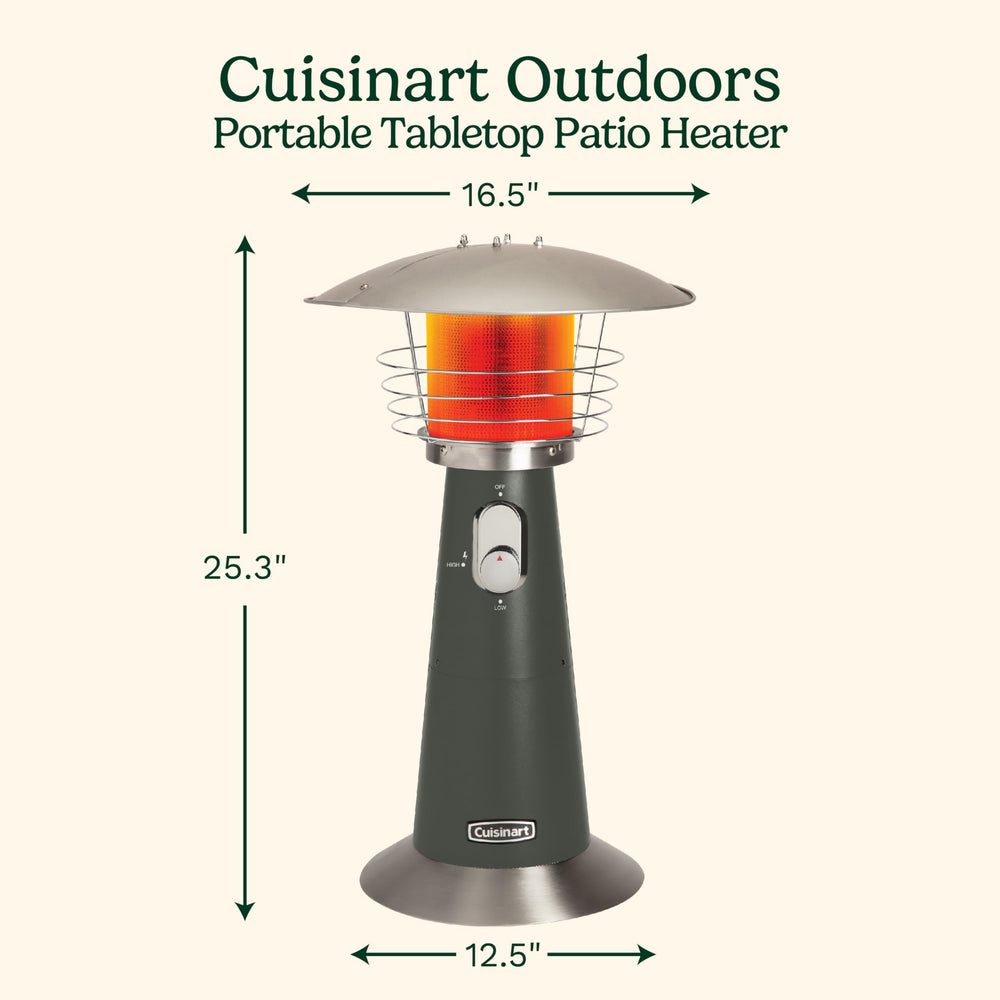 Cuisinart reflector top closeup illustrating even heat distribution advantage