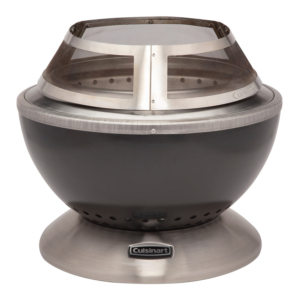 Cuisinart spark guard mesh closeup highlighting durable stainless mesh safety