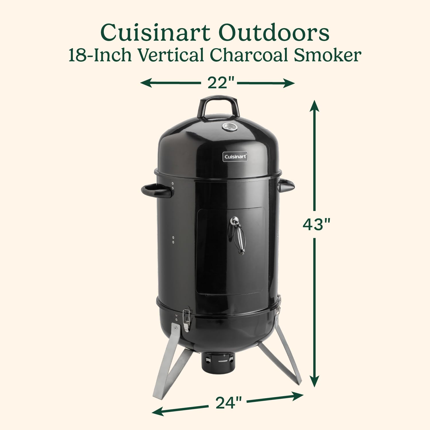 Cuisinart water bowl close-up preserving moisture for juicier smoked meats