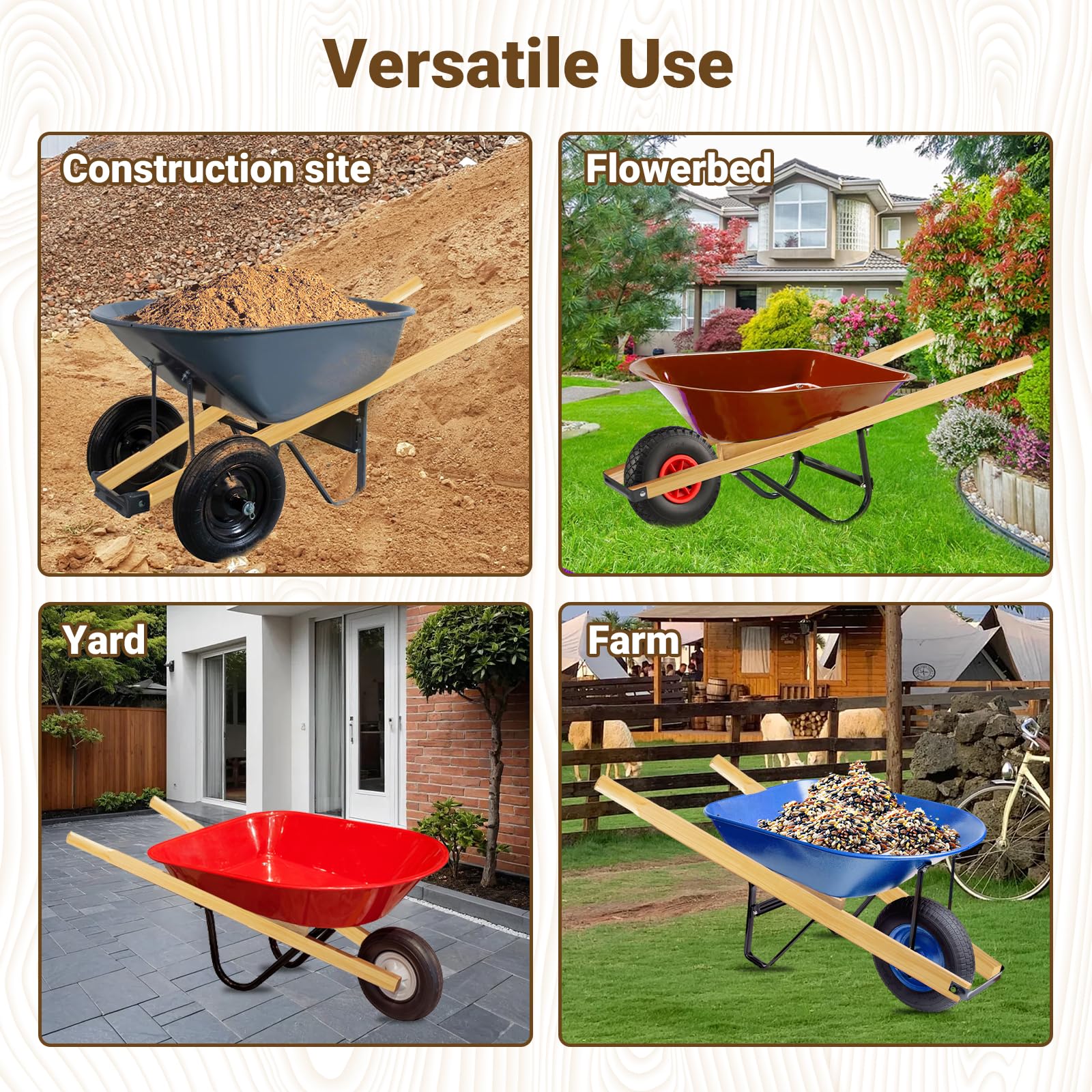 CUKBLESS included screws and wedges in package ensuring ready-to-install benefit