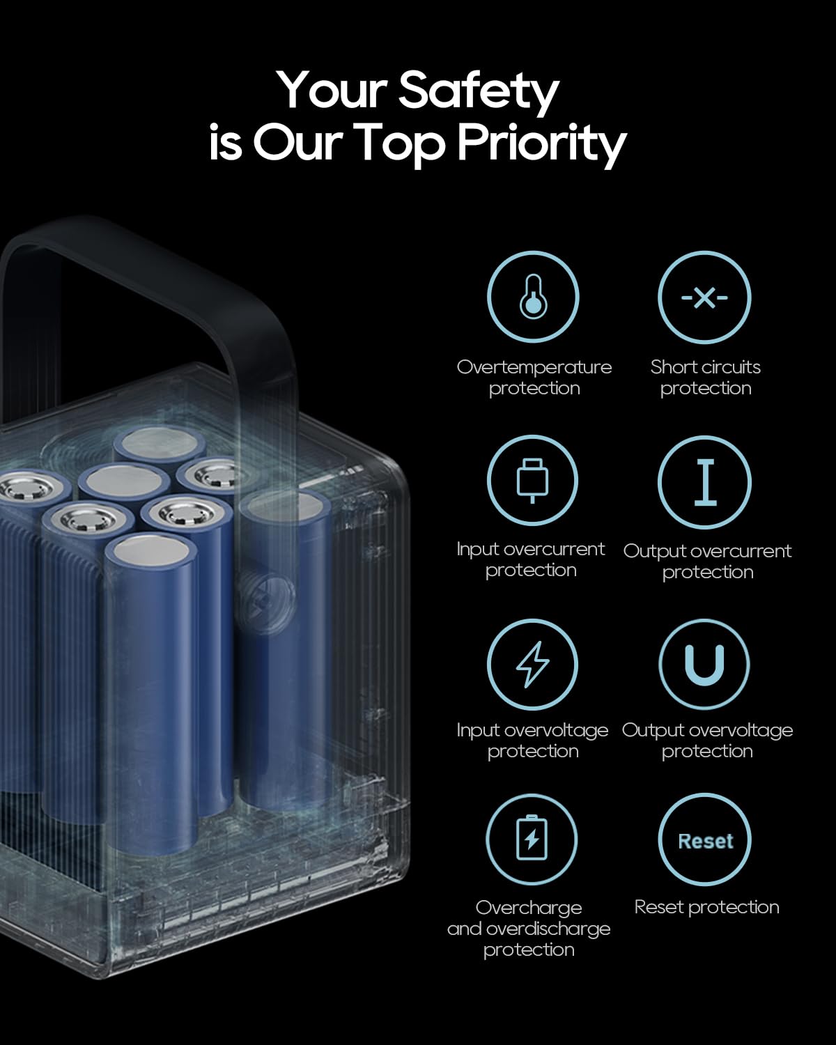 CUKTECH cooling fan vents closeup showing intelligent thermal management
